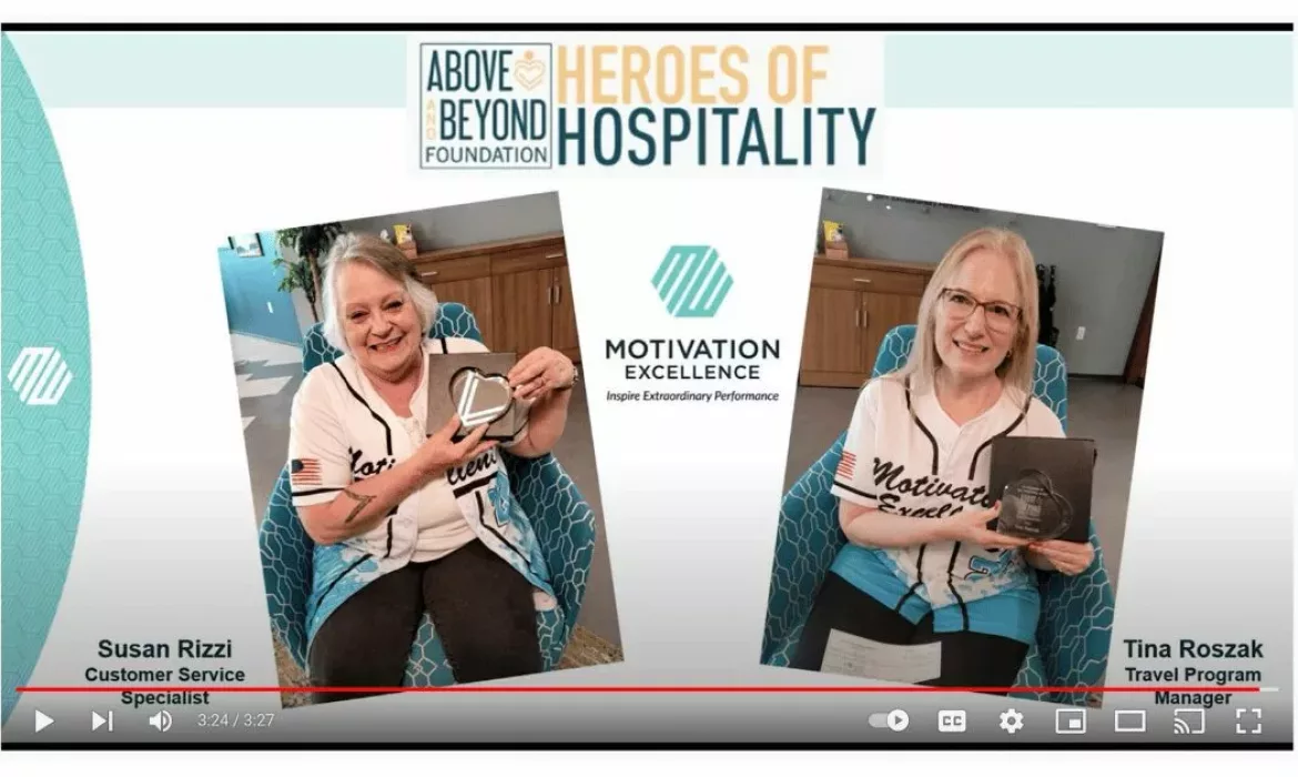 The Above and Beyond Foundation Hero Awards at Motivation Excellence