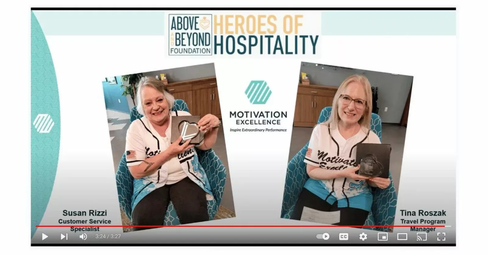 The Above and Beyond Foundation Hero Awards at Motivation Excellence