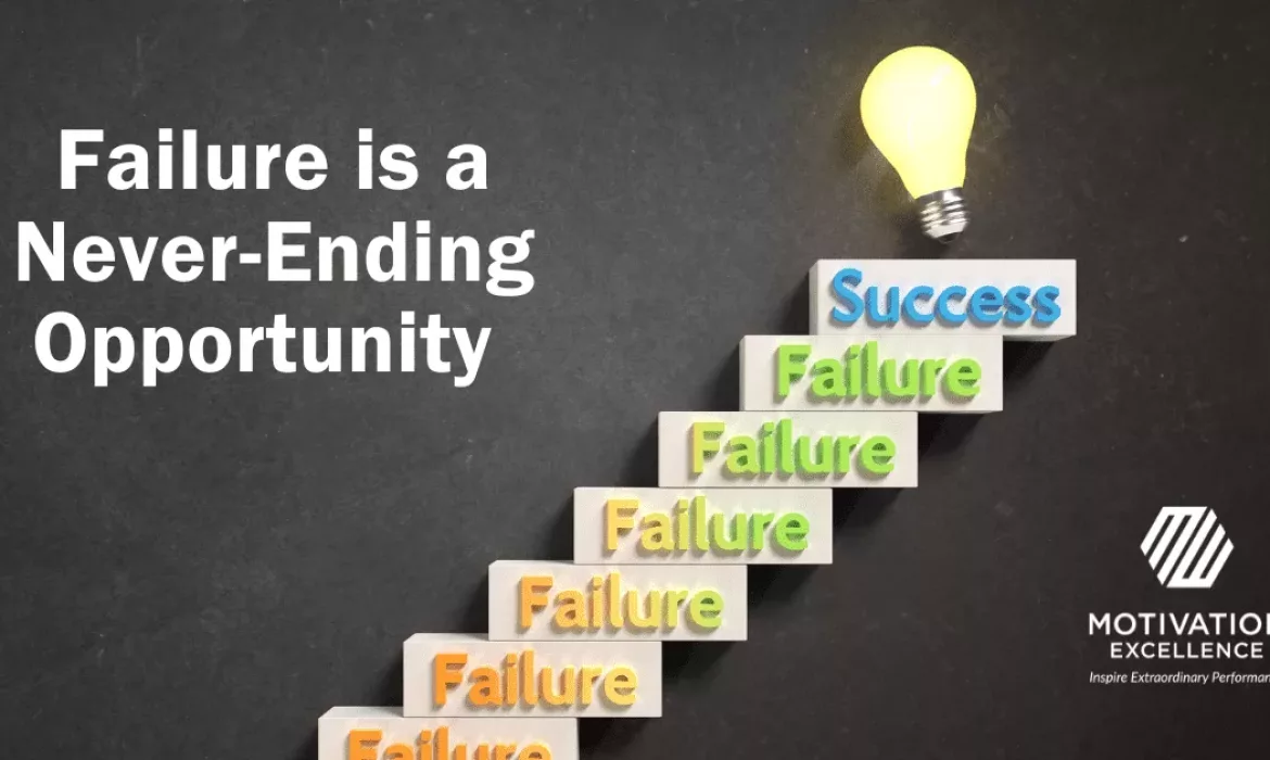 failure is important to success, failure at work